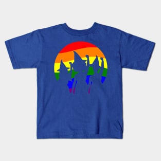 Witches Vote-Gay Pride! Kids T-Shirt